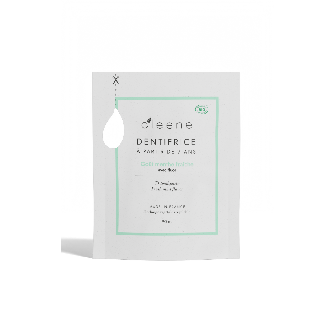 Recharge Dentifrice 7 ans et + Menthe