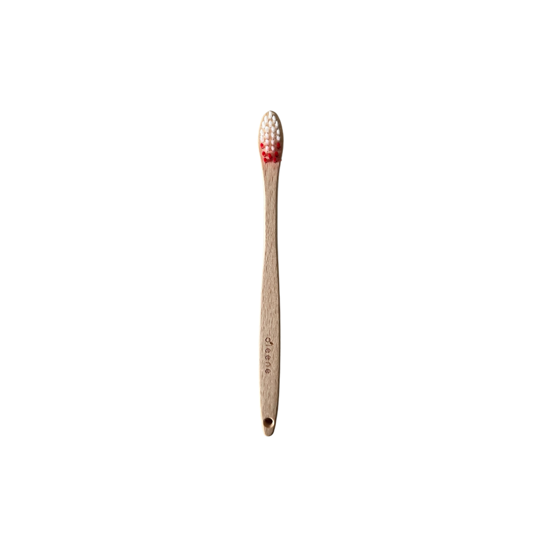 Brosse à dents Enfant 3-6 ans / poils rouges