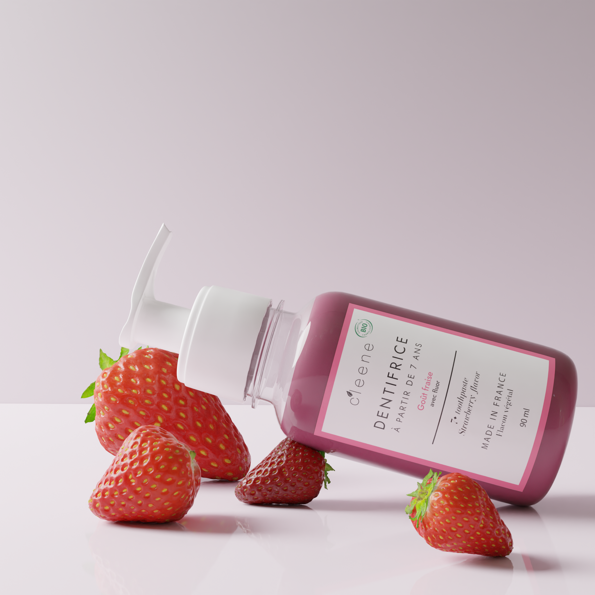 ✨Nouveauté✨ <br>Flacon Dentifrice 7+ Fraise