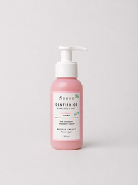 Flacon Dentifrice Enfant 0-6 ans Fraise ✨NEW FORMULE SANS COLORANT✨