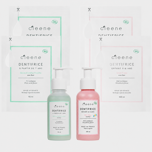 Pack Dentifrices Family - Routine Quotidienne