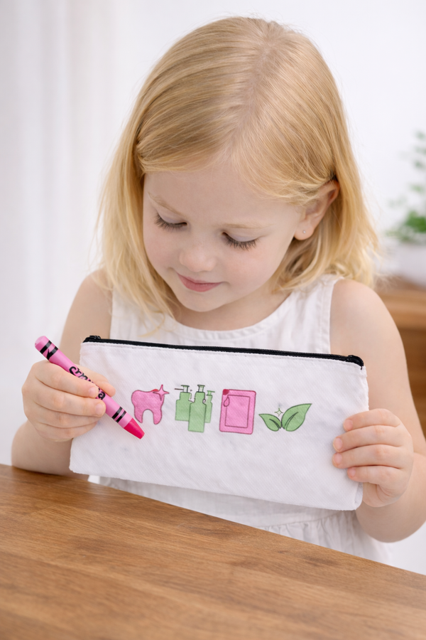 KIT PETITS SOURIRES avec trousse à colorier OFFERTE