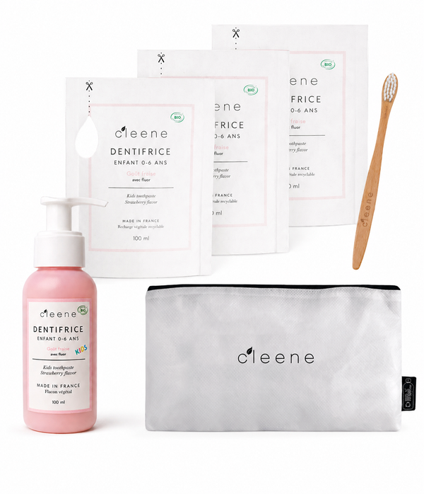 KIT PETITS SOURIRES avec trousse à colorier OFFERTE