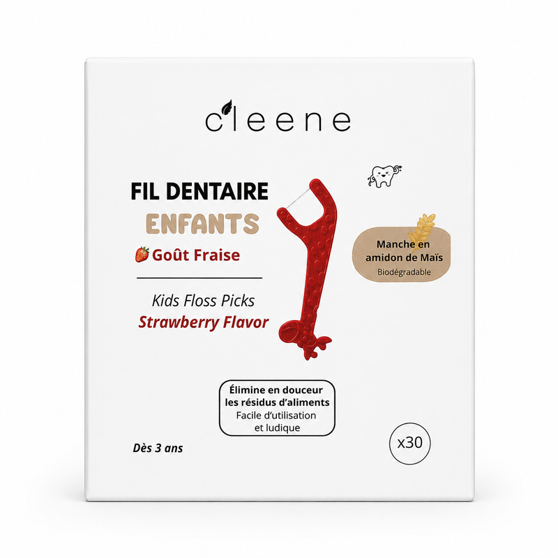 Fil dentaire enfants à partir de 3 ans