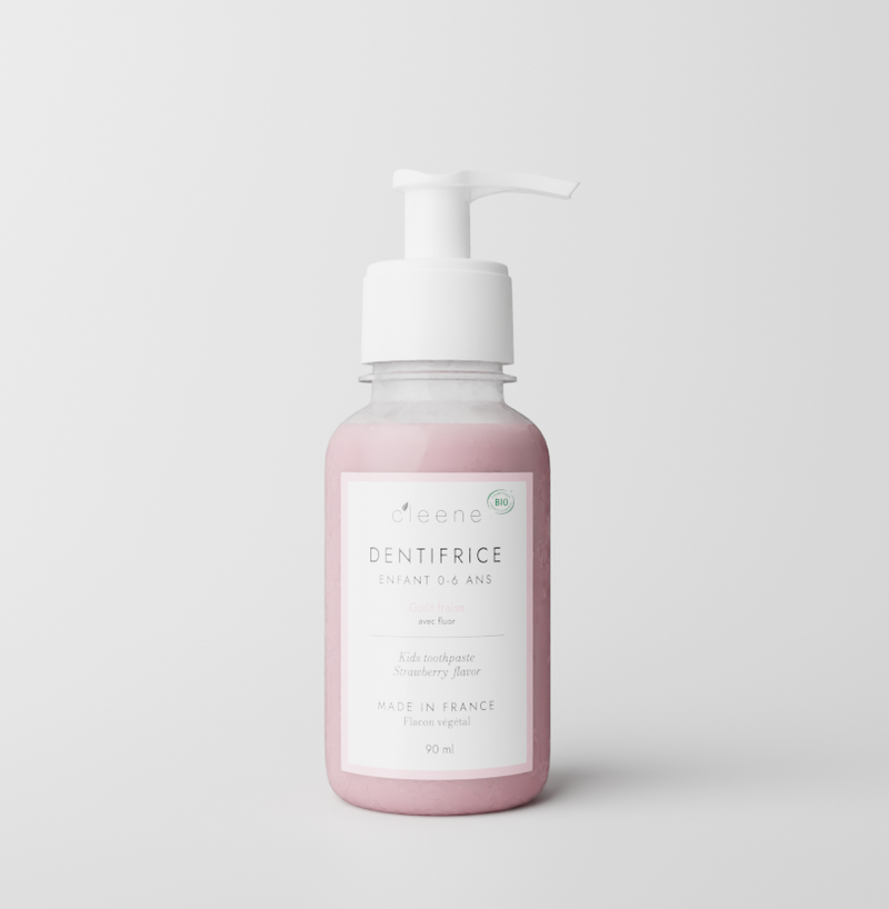 Flacon Dentifrice Enfant 0-6 ans Fraise
