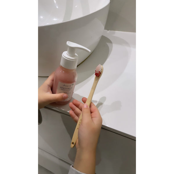 Brosse à dents Enfant 3-6 ans / poils rouges