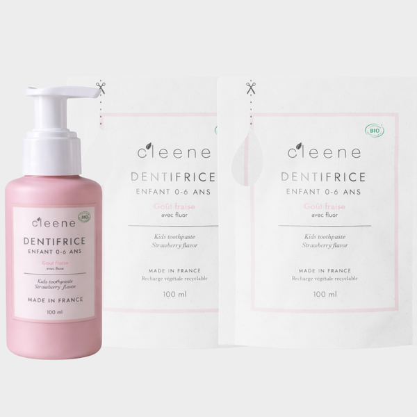 PRÉ-COMMANDE Pack Découverte 0-6 ans Fraise  ✨NEW FORMULE SANS COLORANT✨