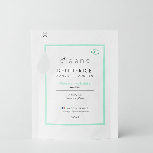 Eco-Recharge Bio Menthe -Protège et Renforce l'émail